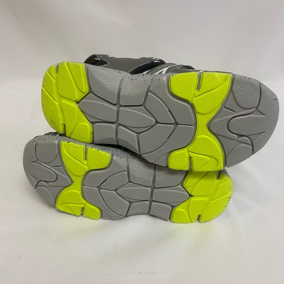 Primigi Children’s Sandals Shoes Adjustable Gray White Green Water Resistant - Picture 7 of 8